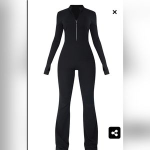 Pretty little thing black jumpsuit